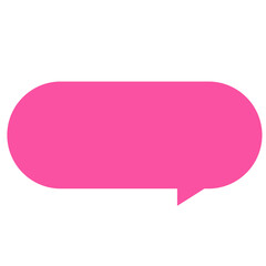 Message Box PNG Speech Bubble for Social Media Cute Text box PNG Rounded Speech Bubble PNG Transparent Sticker Clipart