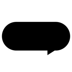 Message Box PNG Speech Bubble for Social Media Cute Text box PNG Rounded Speech Bubble PNG Transparent Sticker Clipart