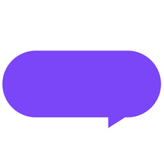 Message Box PNG Speech Bubble for Social Media Cute Text box PNG Rounded Speech Bubble PNG Transparent Sticker Clipart