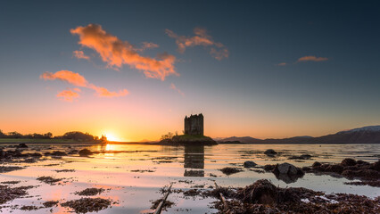 Castle Stalker: Loch Linnhe in the Scottish Highlands
