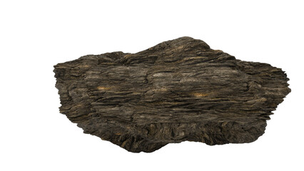 3D Render a rock with a small hole in it