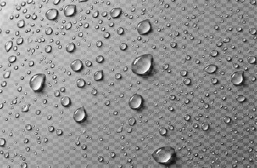 Water drops background white electronics