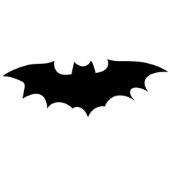 Bat doodle line art