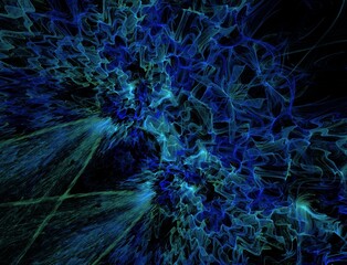 Imaginatory fractal abstract background Image