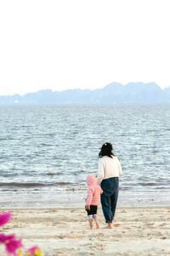 Promenade sur la plage