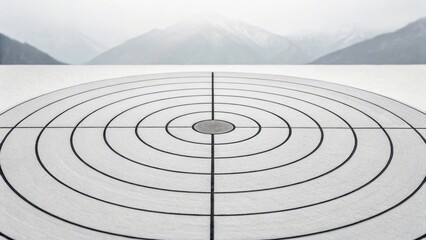 A crisp, clean graphic of a shooting target with concentric circles and precise crosshairs, symbolizing focus, accuracy, and clear objectives.

