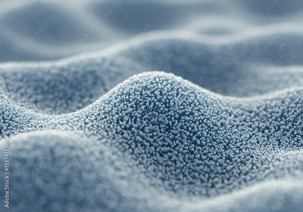 Fototapete abstract blue textured background with a wavy pattern and smooth surface
