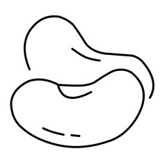 line vector fruit and vegetables