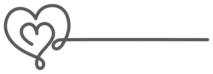 Heart doodles collection. Hand drawn hearts for romantic and love design.