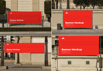Banner Advertising Mockup