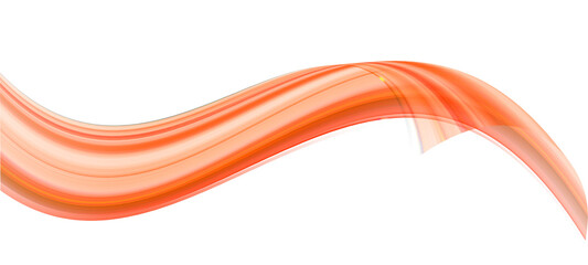 Abstract Orange Wave: Dynamic, Energetic, Modern Design Element for Presentations and Websites.