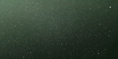 Dark Green Glitter Background with Shimmering Sparkles