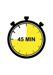 45-Minute Timer Simple Stopwatch for Time Management