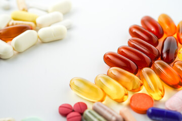 vitamin supplements capsules pill, softgel, fish oil, omega 3, vitamin E