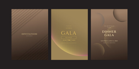 Elegant Gala Dinner Invitation Templates 2025