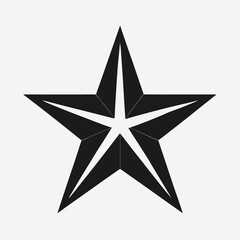 3d silver star