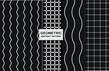 Geometric Abstract Pattern Design For Wallpaper, Background, Fabric, Cover
