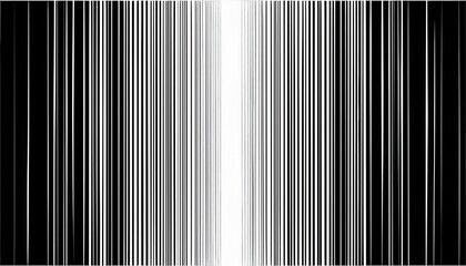  abstract vertical white light streaks on black background resembling equalizer peaks ideal for album cover or techno concert poster