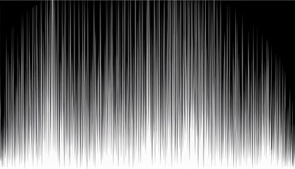  abstract vertical white light streaks on black background resembling equalizer peaks ideal for album cover or techno concert poster