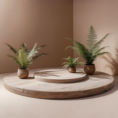 Podium product stage background