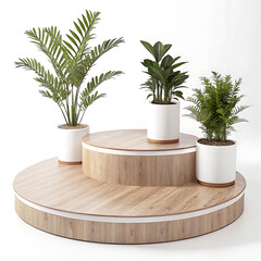 Podium product stage background