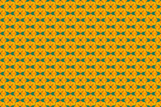 seamless pattern with geometric shapes