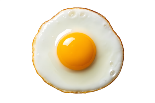 Perfectly Cooked Sunny-Side Up Egg A Delicious and Nutritious Breakfast - Powered by Adobe