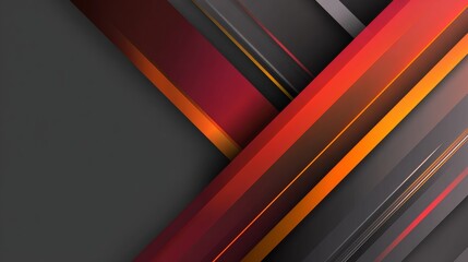 Obraz premium modern business brochure leaflet flyer cover template Abstract diagonal background lines