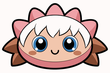 Kawaii Chibi Anime Food Character Design