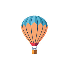 Obraz premium Simple Air Balloon Design Illustration