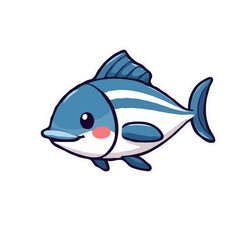 Simple, Cute Ocean Fish