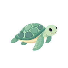 Adorable Little Sea Turtle 