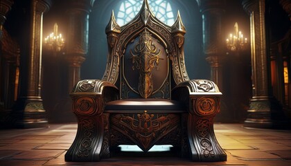 medieval iron throne