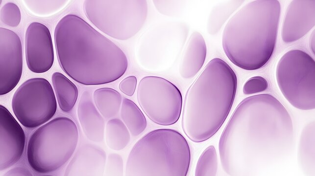 Abstract Purple Organic Cells Network Background Texture