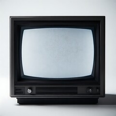 Old-School Rounded Screen TV