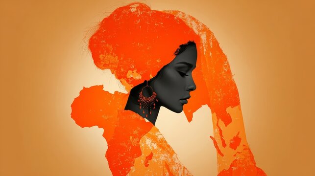 Silhouette for International Widows Day Awareness