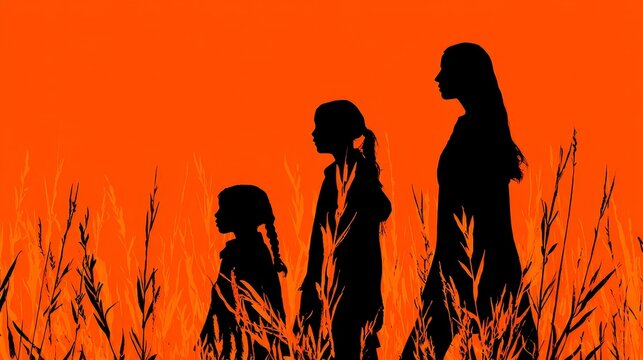 Solitary Silhouette for International Widows Day