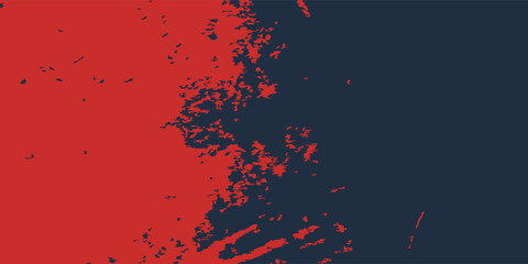 Abstract Bright Red Noise Grunge Texture In Black Background