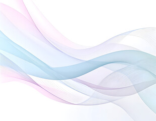 Fototapeta premium Soft Gradient Mesh Background in Pastel Tones – Abstract Minimal Design, Business Tech Banner