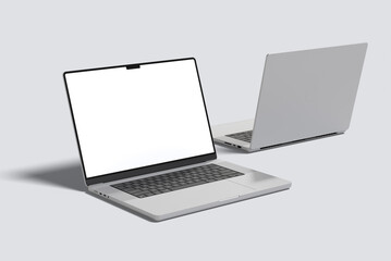 Laptop Screen Blank Mockup