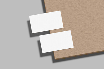 Business Card Blank Mockup