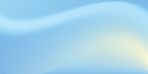 Beautiful Flowing Summer Color Abstract Background. Sky blue and cream gradient mesh background