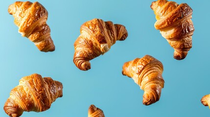"The Croissant in the Air: Defying Gravity in Pastry Art – Exploring Aerial Baking Techniques, Visual Feasts, and the Magic Behind Floating Pastries That Redefine Culinary Presentation"