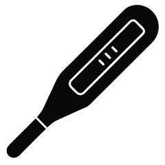 Digital Thermometer Modern Display