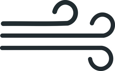 Obraz premium Symbole minimaliste de brise