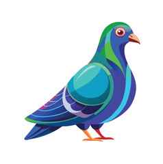 pigen colorfull vector icon on white backround