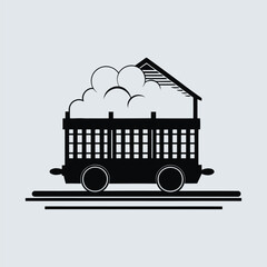 Naklejka premium shopping cart icon