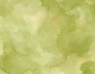 Olive Green Watercolor Texture – Earthy Abstract Background 2