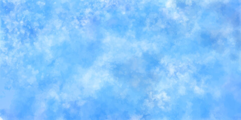 Blue watercolor vector background. Abstract hand paint square stain backdrop.