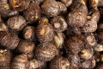 Yam, edible tubers